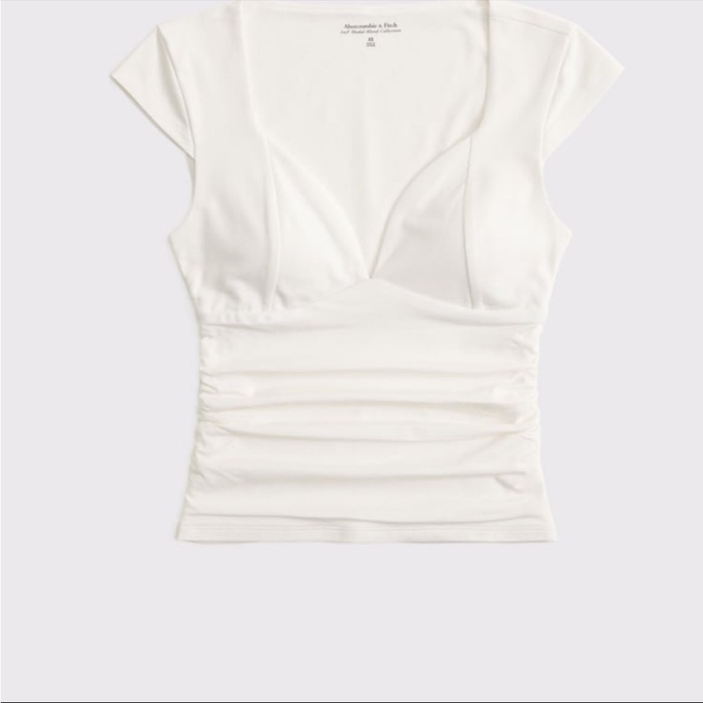 Abercrombie & Fitch Cream Blouse